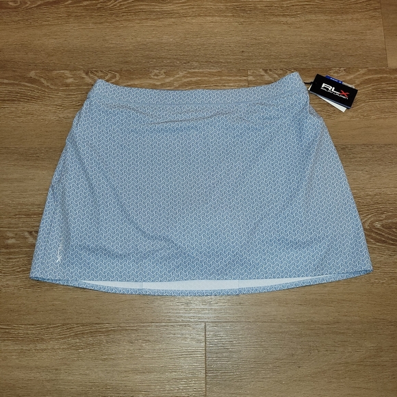 RLX Golf Ralph Lauren Women's Size XL Pleated Performance Skort Skirt New $148 - Picture 1 of 6